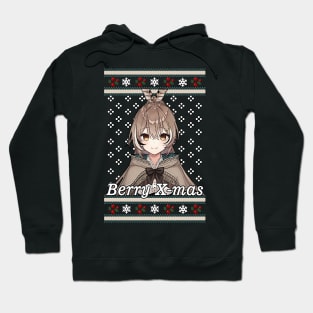 Nanashi Mumei Berry Xmas Hololive Christmas Hoodie